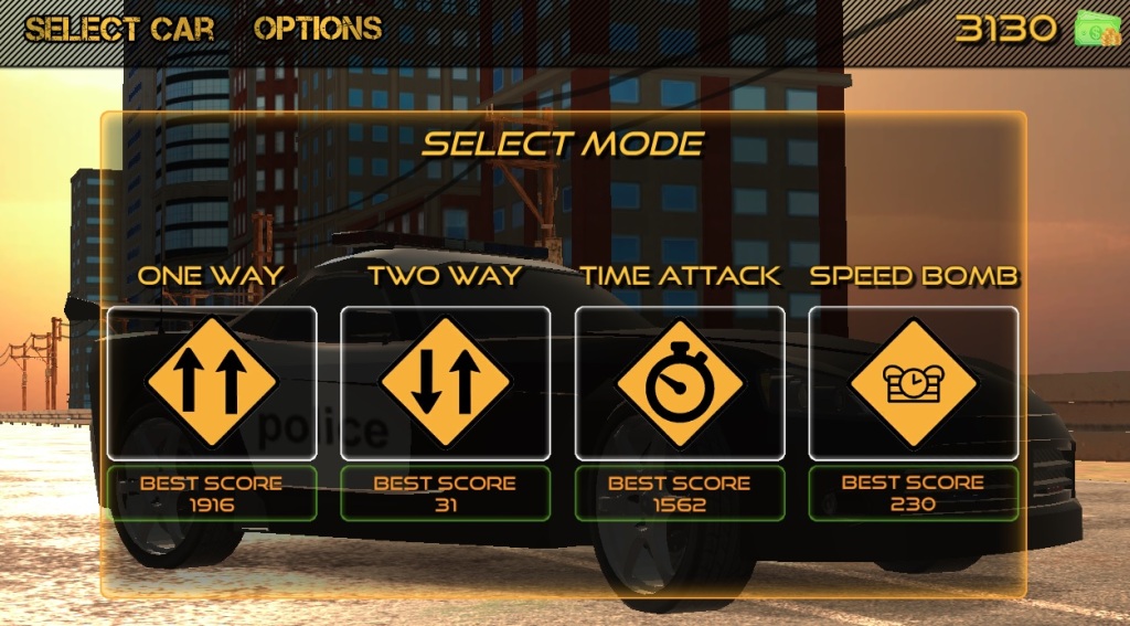 Police Traffic Game Modes Screenshot 